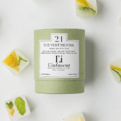 thé vert menthe l'infuseur été glaçons