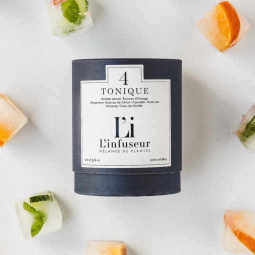 infusion tonique l'infuseur été glaçons
