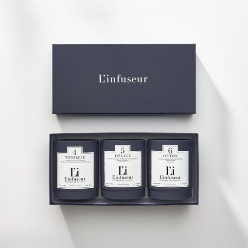 coffret infusions 4 5 6 l'infuseur
