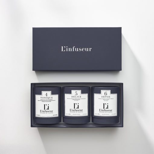 coffret infusions 4 5 6 l'infuseur