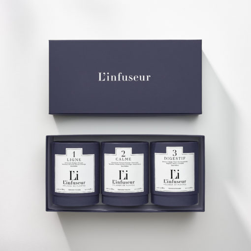 coffret infusions 1 2 3 l'infuseur