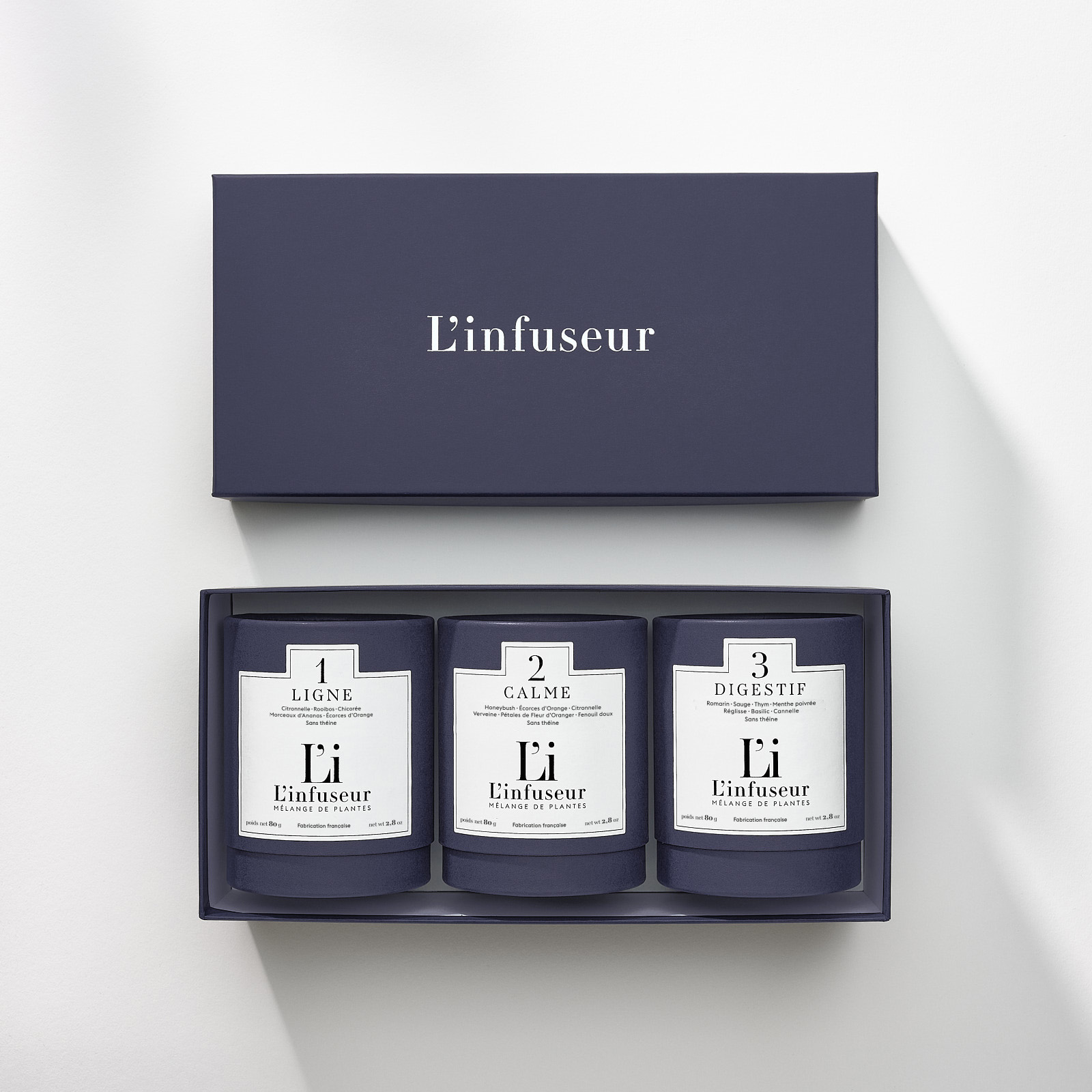coffret infusions 1 2 3 l'infuseur