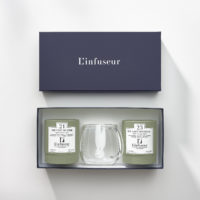 coffret thés verts de l'infuseur tasse