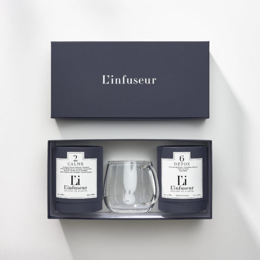 coffret duo infusion tasse unite l'infuseur