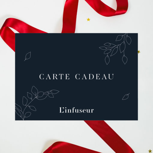 carte cadeau noel l'infuseur