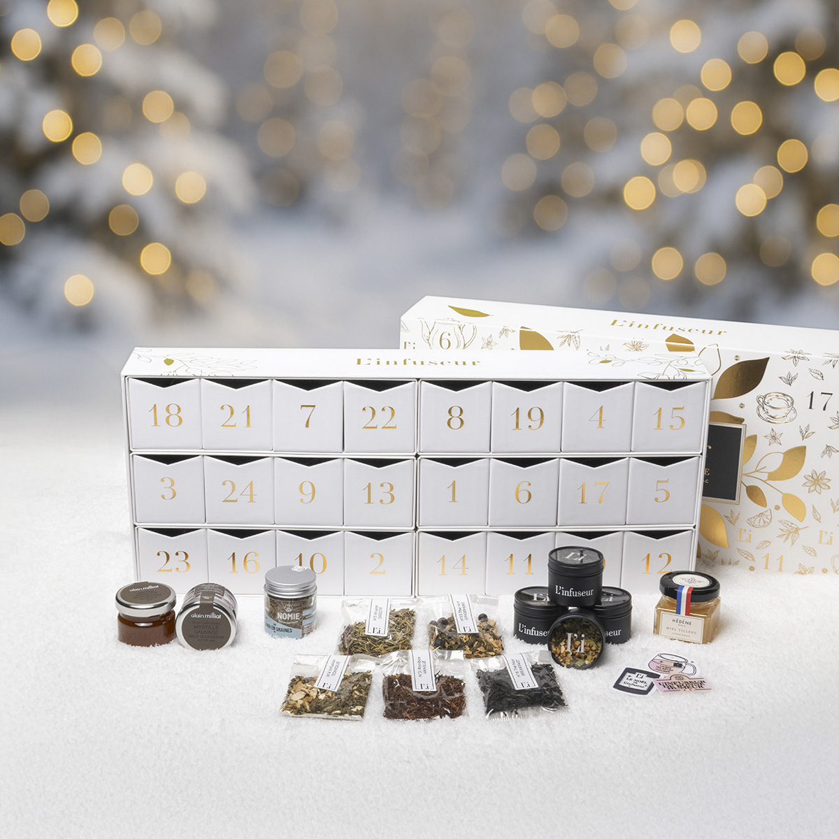 calendrier avent 2025 l'infuseur