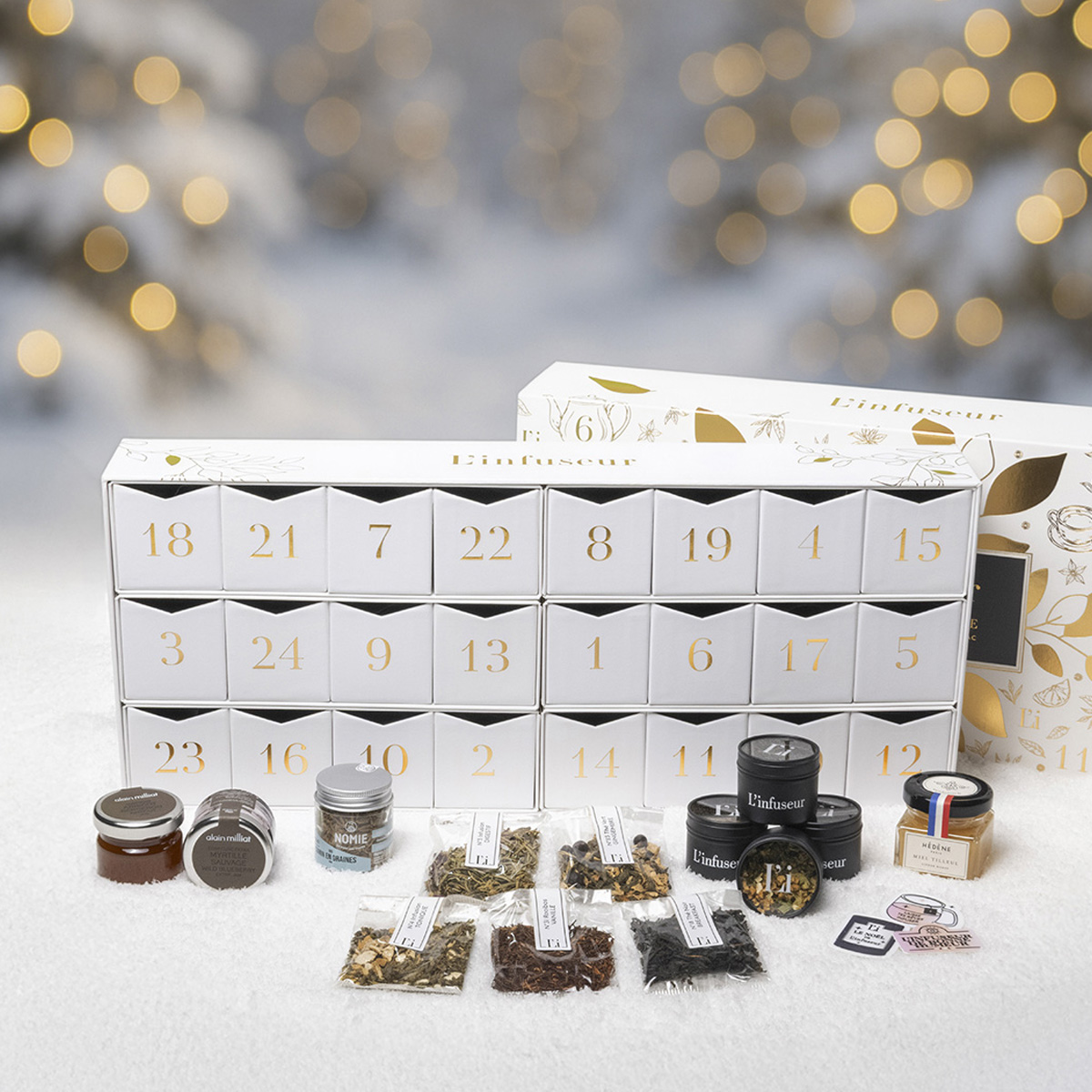calendrier de l'avent 2025 thés & infusions