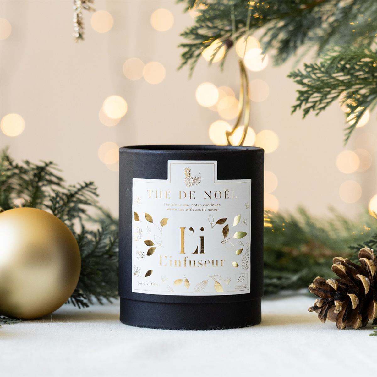 thé blanc de noel L'infuseur