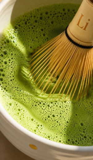 matcha fouetté