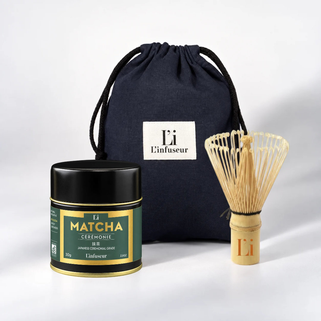 duo matcha cérémonie fouet l'infuseur
